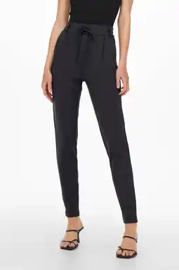 Wehkamp Only tapered fit broek onlpoptrash grijsblauw aanbieding