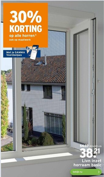 GAMMA Livn inzet horraam basic aanbieding