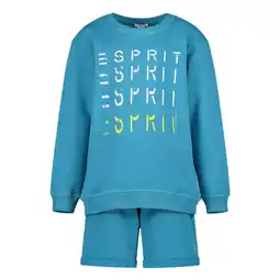 Wehkamp Esprit sweater + t-shirt + short geel aanbieding