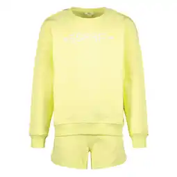 Wehkamp Esprit sweater + short geel aanbieding