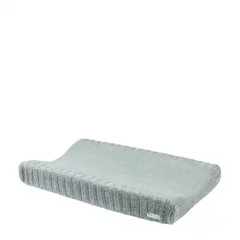 Wehkamp Meyco silverline relief mixed aankleedkussenhoes 45x70 cm groen aanbieding