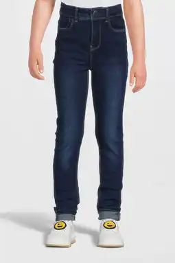 Wehkamp Name it high waist skinny jeans nkfpolly dark blue denim aanbieding
