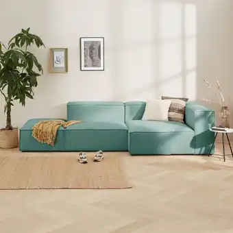 Wehkamp Wehkamp home hoekbank rechts igor met hocker aanbieding