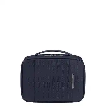 Wehkamp Samsonite toilettas respark weekender donkerblauw aanbieding