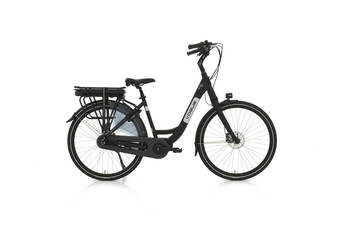 Wehkamp Vogue infinity hydraulic elektrische damesfiets, middenmotor, 48 cm, n8, black aanbieding