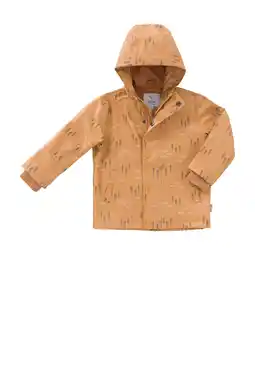 Wehkamp Fresk jongens regenjas woods spruce yellow aanbieding