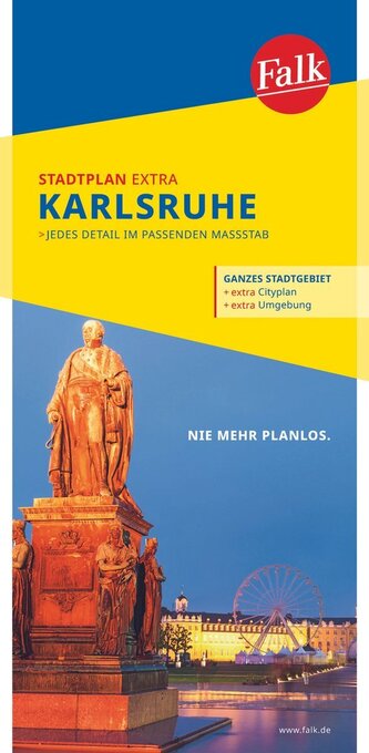 Bol.com Falk stadtplan extra karlsruhe 1:20.000 aanbieding