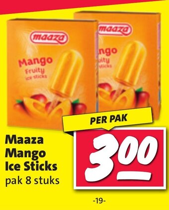 Nettorama Maaza Mango Ice Sticks aanbieding