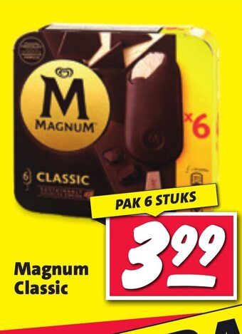 Nettorama Magnum Classic PAK 6 STUKS aanbieding