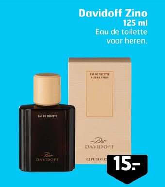 Trekpleister Davidoff Zino 125ml aanbieding