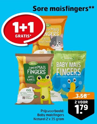Trekpleister Sore maisfingers** aanbieding