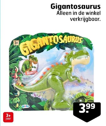 Trekpleister Gigantosaurus Alleen in de winkel verkrijgbaar. aanbieding