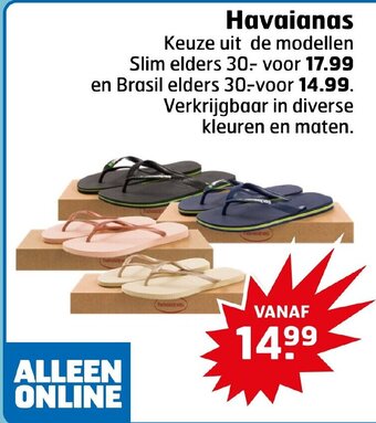 Trekpleister Havaianas aanbieding