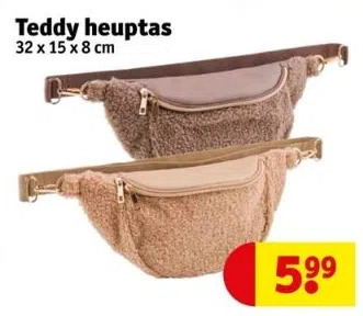 Kruidvat Teddy heuptas aanbieding