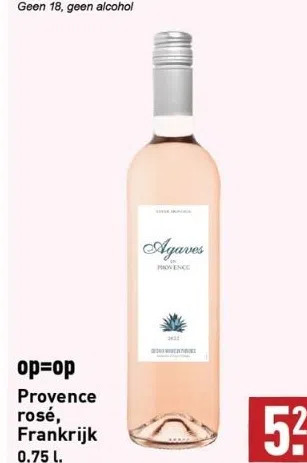 ALDI Provence rosé, frankrijk aanbieding