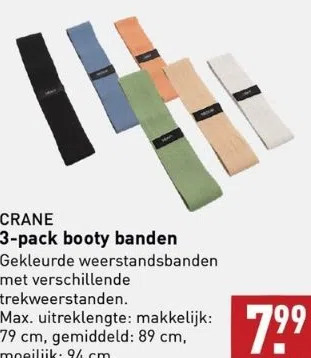 ALDI 3-pack booty banden aanbieding