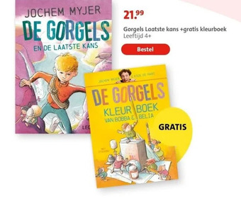 Bruna Gorgels laatste kans +gratis kleurboek leeftijd 4+ aanbieding