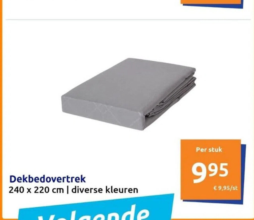Witte dekbedovertrek 240x220? Ga voor Dekbedovertrek Satijnstreep Wit