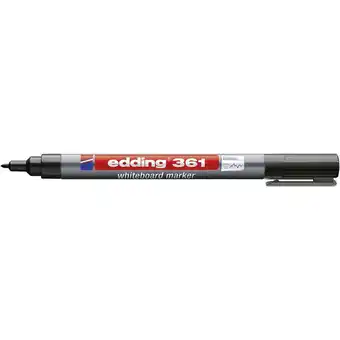 Conrad Edding 4-361001 edding 361 whiteboardmarker zwart aanbieding