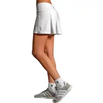 Decathlon Padel volt wit sportrokje aanbieding
