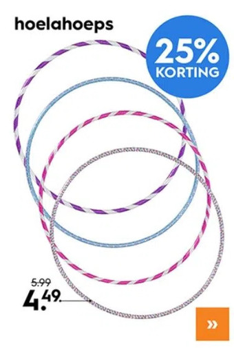 Blokker Hoelahoeps aanbieding