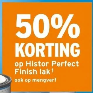 GAMMA Histor Perfect Finish lak ¹ ook op mengverf aanbieding