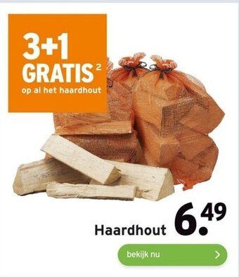 GAMMA Haardhout aanbieding