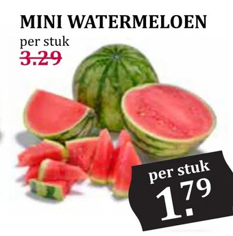 Boon`s Markt Mini watermeloen aanbieding