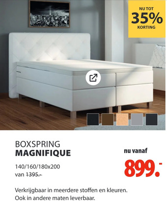 Lion Beddenshop Boxspring magnifique aanbieding