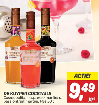 Dekamarkt De kuyper cocktails aanbieding