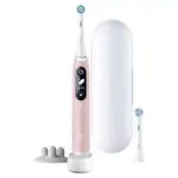 MediaMarkt Oral b oral-b io6s pink sand +1 extra refill aanbieding