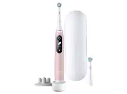 MediaMarkt Oral b oral-b io6s pink sand +1 extra refill aanbieding