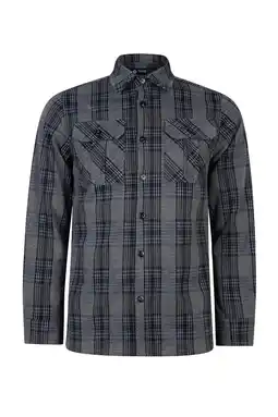 Wehkamp Rellix geruit overhemd grijs/blauw aanbieding