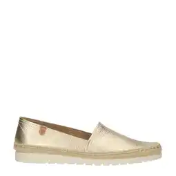 Wehkamp Verbenas noa nucleo metal leren espadrilles goud aanbieding