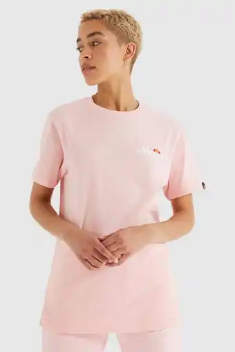 Wehkamp Ellesse t-shirt kittin met logo lichtroze aanbieding