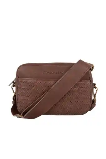 Wehkamp Cowboysbag  leren crossbody tas froxfield bruin aanbieding