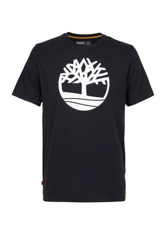 Wehkamp Timberland t-shirt met logo zwart aanbieding