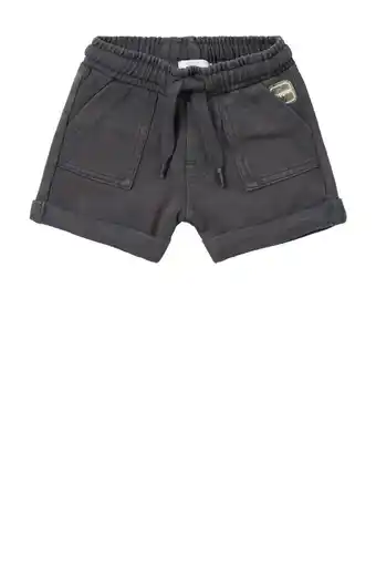 Wehkamp Noppies baby regular fit short marcus grijs aanbieding