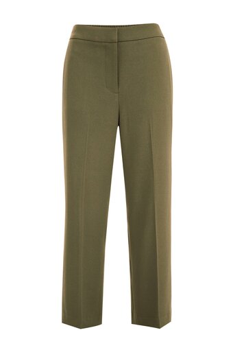 Wehkamp We fashion wide leg pantalon groen aanbieding