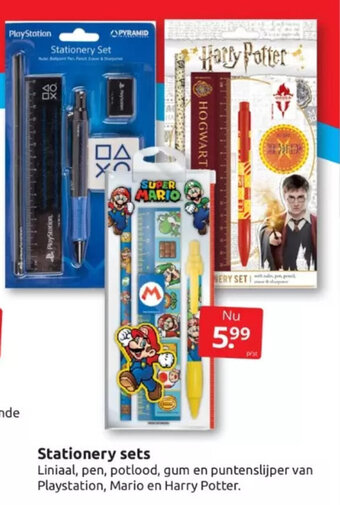 Boekenvoordeel Stationery Set aanbieding