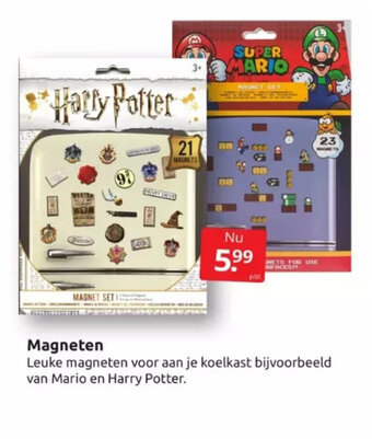 Boekenvoordeel Magneten aanbieding