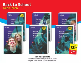 Boekenvoordeel Van Dale pockets aanbieding