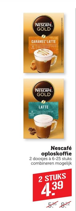 CoopCompact Nescafé oploskoffie aanbieding