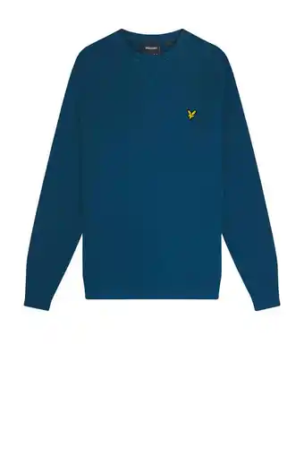 Wehkamp Lyle & scott longsleeve met logo apres navy aanbieding