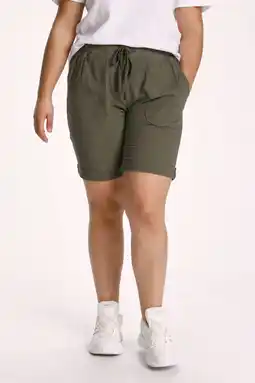Wehkamp Kaffe curve short kcnana olijfgroen aanbieding