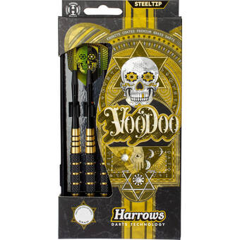 Wehkamp Harrows  voodoo steeltip dartpijlen (25 gram) aanbieding