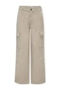 Wehkamp Kids only girl straight fit broek kogyarrow-vox ecru aanbieding