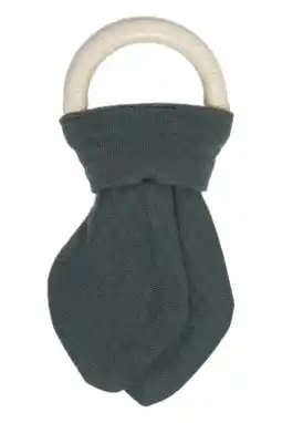 Wehkamp Snoozebaby houten bijtring dark green aanbieding