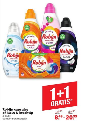 CoopCompact Robijn capsules of klein & krachtig aanbieding