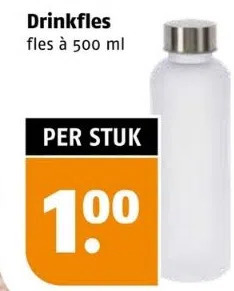 Poiesz Drinkfles fles à 500 ml aanbieding